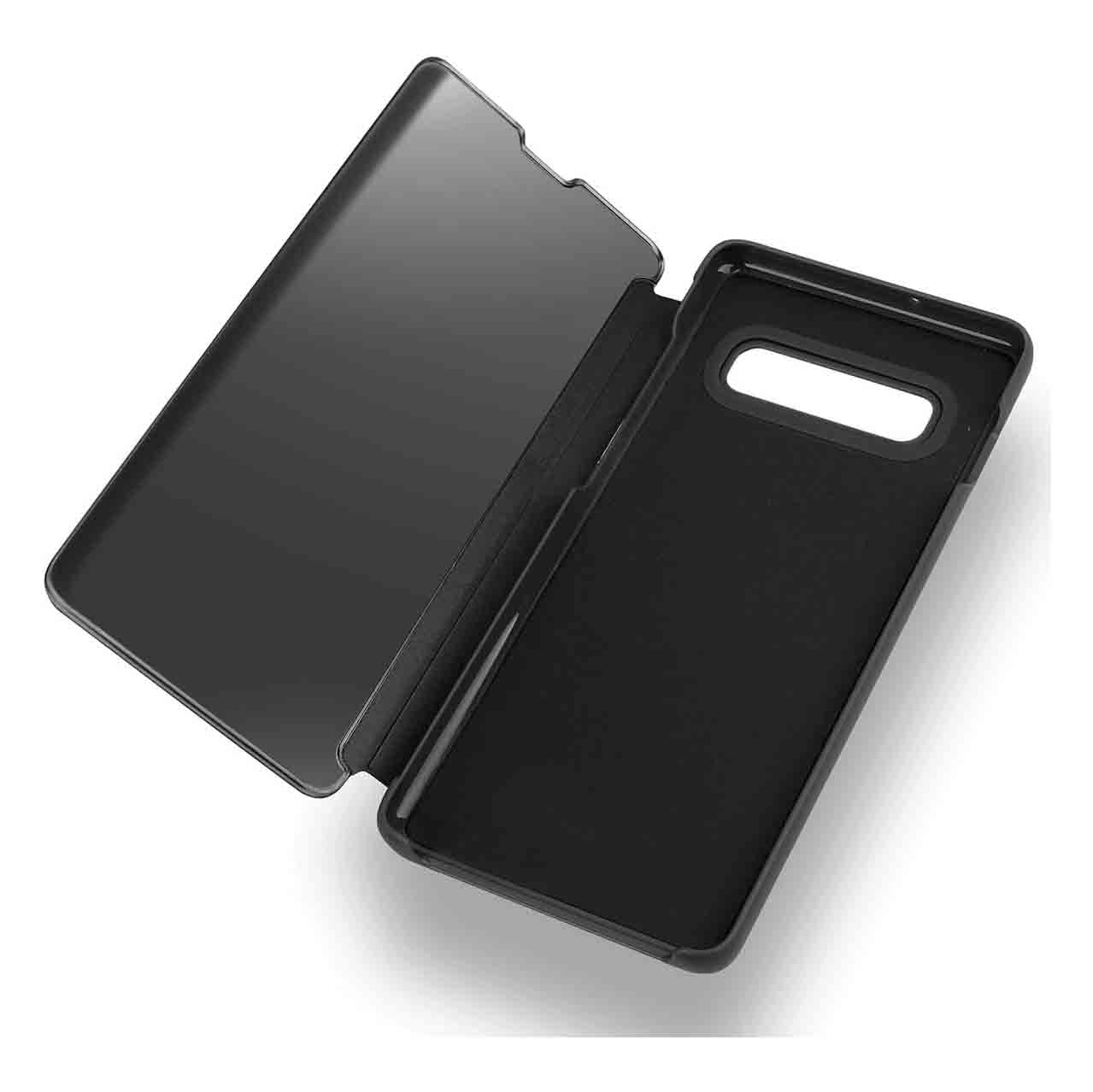 AICase Galaxy S10 Smart Sleep/Wake Up Function, Mirror Full Protective Flip Cover with Kickstand