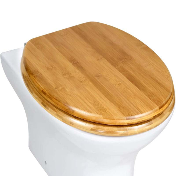 Fanmitrk Natural Solid Wood Toilet Beech01