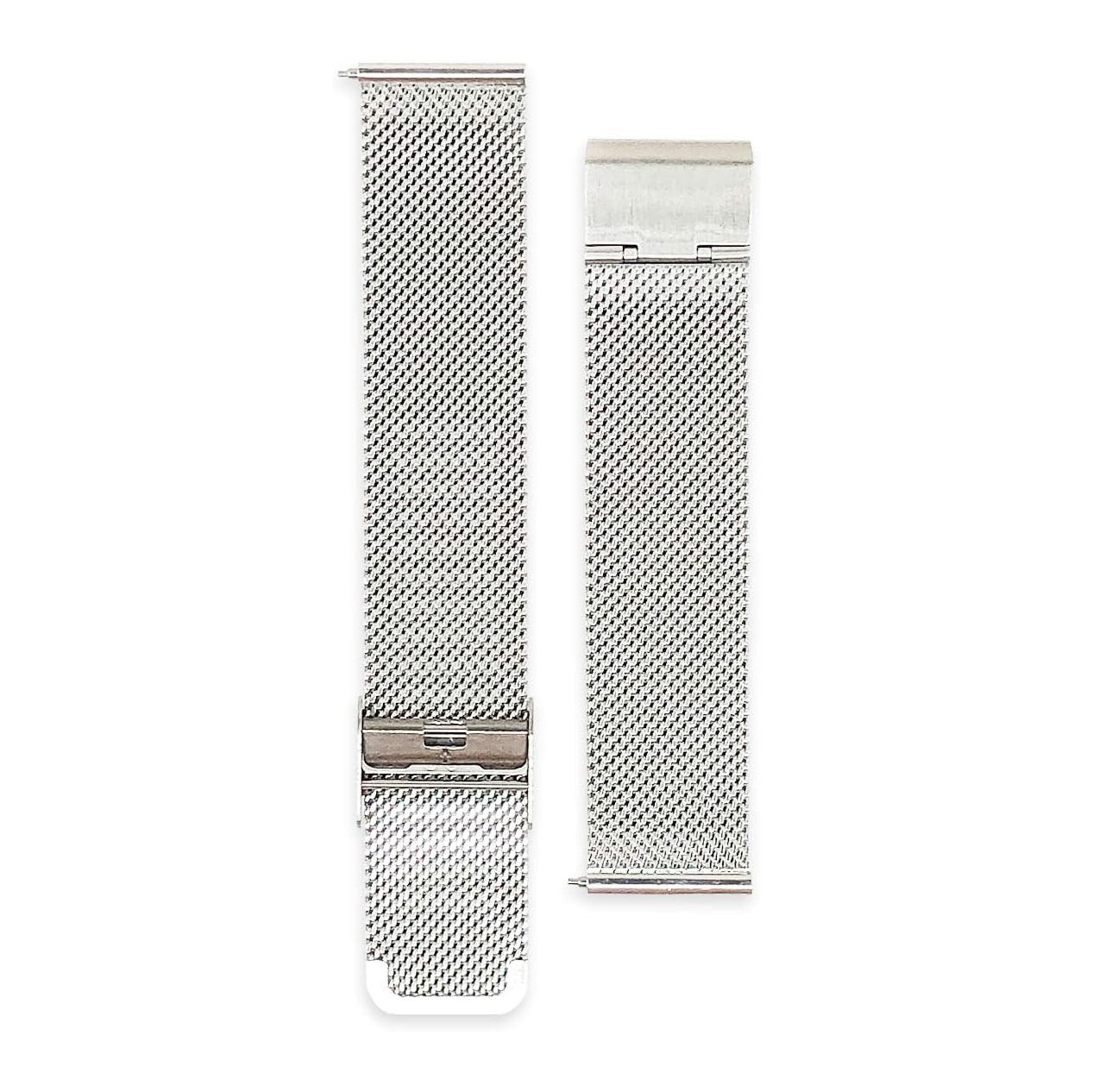 Microwear Watch Strap,20mm Replacement Stainless Steel Metal Mesh Band