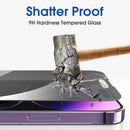 Power Theory Tempered Glass Privacy Screen Protector For iPhone 14 Pro  6.1"