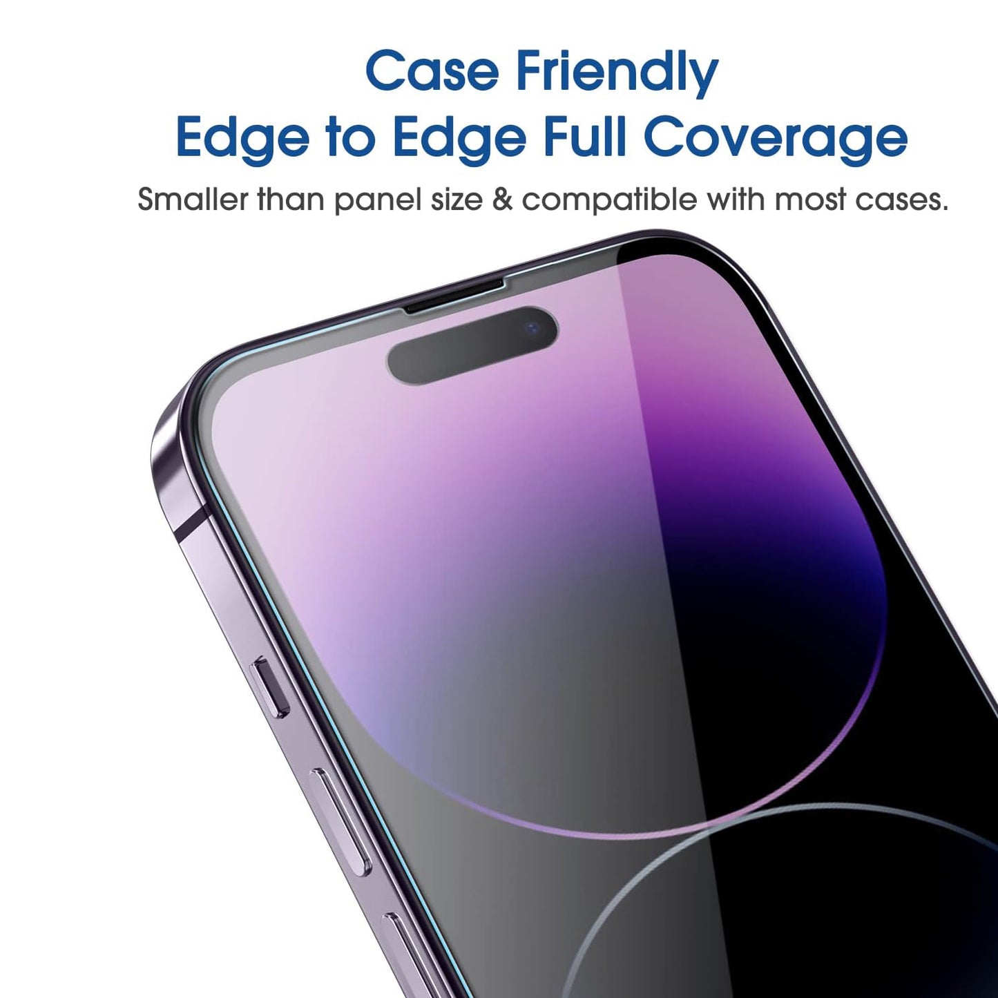 Power Theory Tempered Glass Privacy Screen Protector For iPhone 14 Pro 6.1"