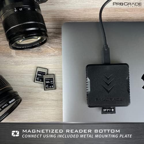ProGrade CFexpress Type A and SDXC/SDHC UHS-II Dual-Slot Card Reader | USB 3.2 Gen 2 (PG09)