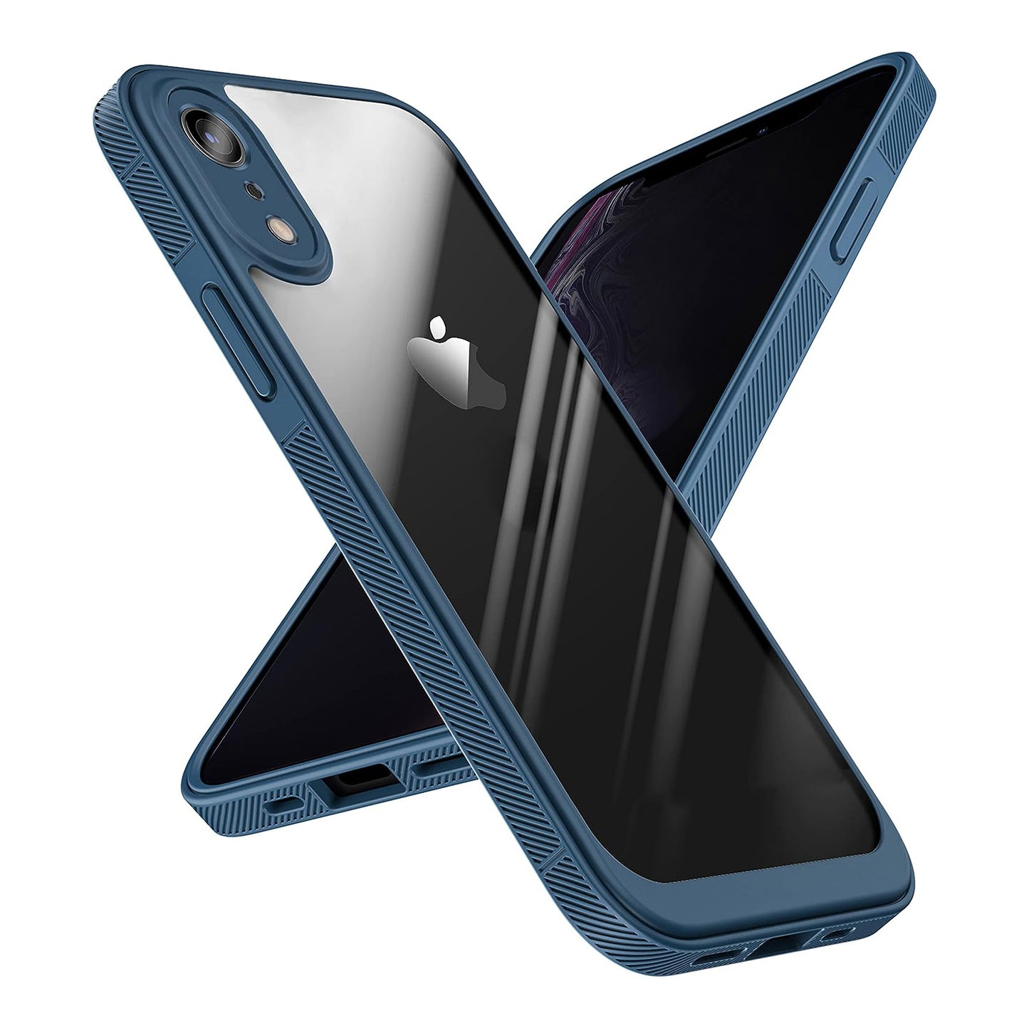 Quikbee Non-Slip Crystal Clear, Non-Yellowing Slim Military Grade Drop Protection Case Designed for iPhone XR