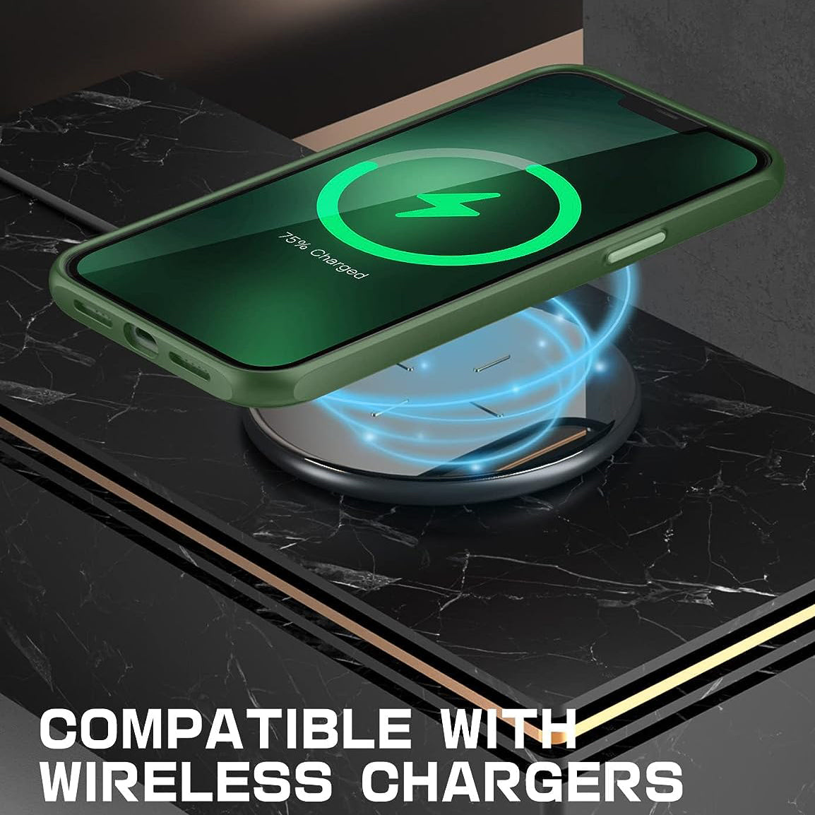 SUPCASE Unicorn Beetle Style Slim Premium Hybrid Protective Clear Case iPhone 13 Pro 6.1 inch
