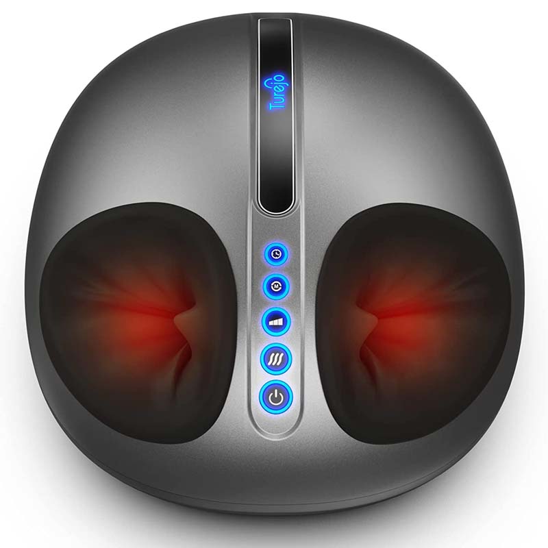 Turejo FR-F15T Electric Shiatsu Kneading Rolling Heating Air Pressure Foot Massager