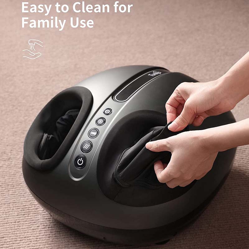 Turejo FR-F15T Electric Shiatsu Kneading Rolling Heating Air Pressure Foot Massager