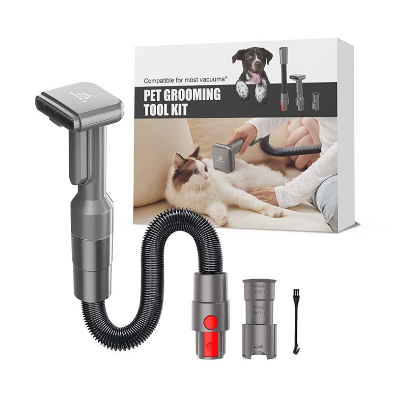 haustierb P10 Pet Grooming Vacuum Deshedding Brush Pet Grooming Tool Kit
