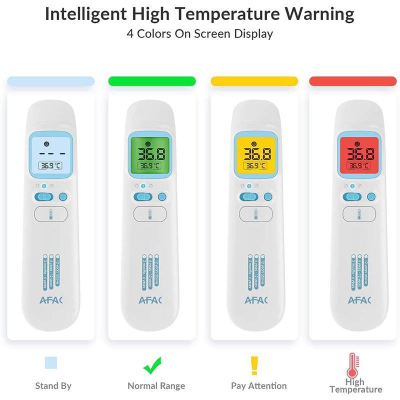 AFAC Infrared Digital Thermometer 4 Color Display - DealsnLots