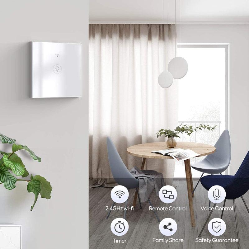 ETERSKY RMT002 WiFi Touch Wall Light Switches - 1Way - DealsnLots