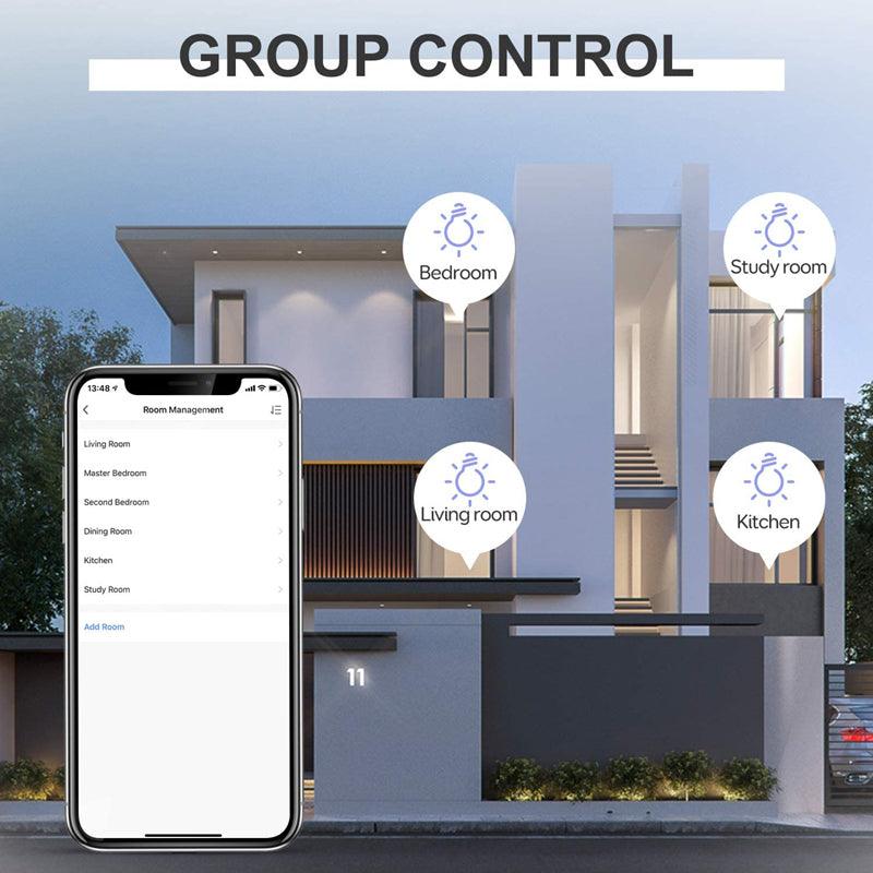 ETERSKY RMT002 WiFi Touch Wall Light Switches - 1Way - DealsnLots