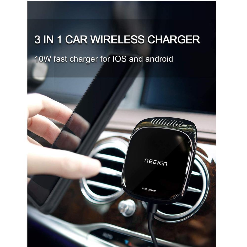 Neekin W1 10W 3 in 1 Wireless Car Charger - DealsnLots