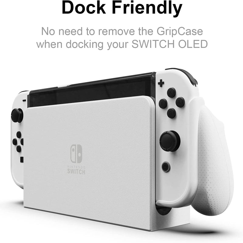 Skull & Co. NeoGrip with Replaceable Ergonomic Grip Protective Case for Nintendo Switch