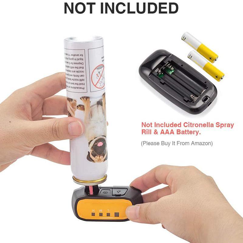 Trainertec SP13 Rechargeable Remote Spray Dog Training Collar - DealsnLots