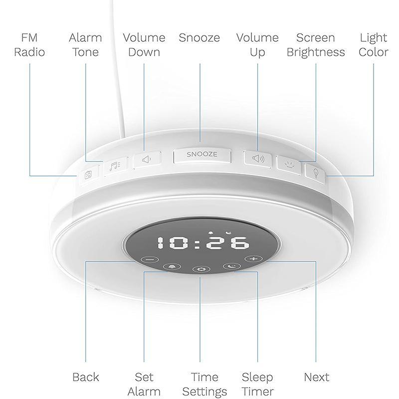 hOmeLabs Sunrise Alarm Clock - DealsnLots