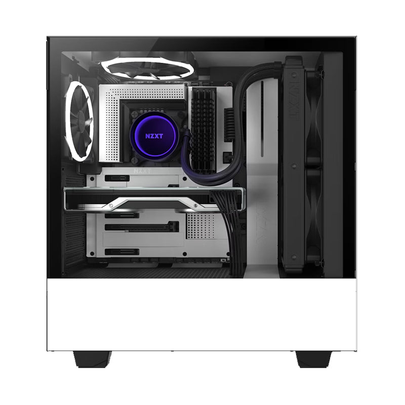 NZXT Kraken X63 280mm AIO RGB CPU Liquid Cooler - Rotating Infinity Mirror Design