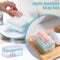 2 in 1 Soap Dispenser and Dish Washing brush with Roller Sponge - Random Color