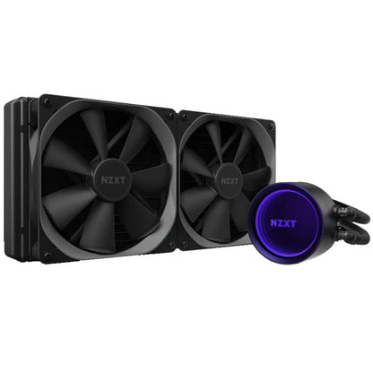 NZXT Kraken X63 280mm AIO RGB CPU Liquid Cooler - Rotating Infinity Mirror Design