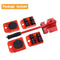 (5 in 1) Heavy Furniture Move Tool Transport Lifter Shifter Moving Kit