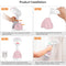 HOMEASY Steam Iron Handheld Garment Steamer Wrinkle Remover Clothing Steamer 280ml large water tank with 1500W