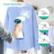 HOMEASY Steam Iron Handheld Garment Steamer Wrinkle Remover Clothing Steamer 260ml large water tank with 1000W