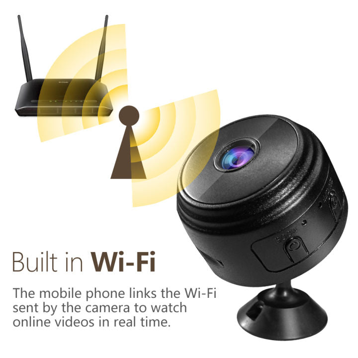 A9 WiFi Mini Camera Recorder Security Monitoring Wireless Video Mini Camera Recorder Voice Camera Smart Home