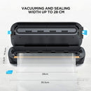 ABOX V66 Automatic Vacuum Sealer Machine 4 Adjustable Vacuum Modes Touch Screen