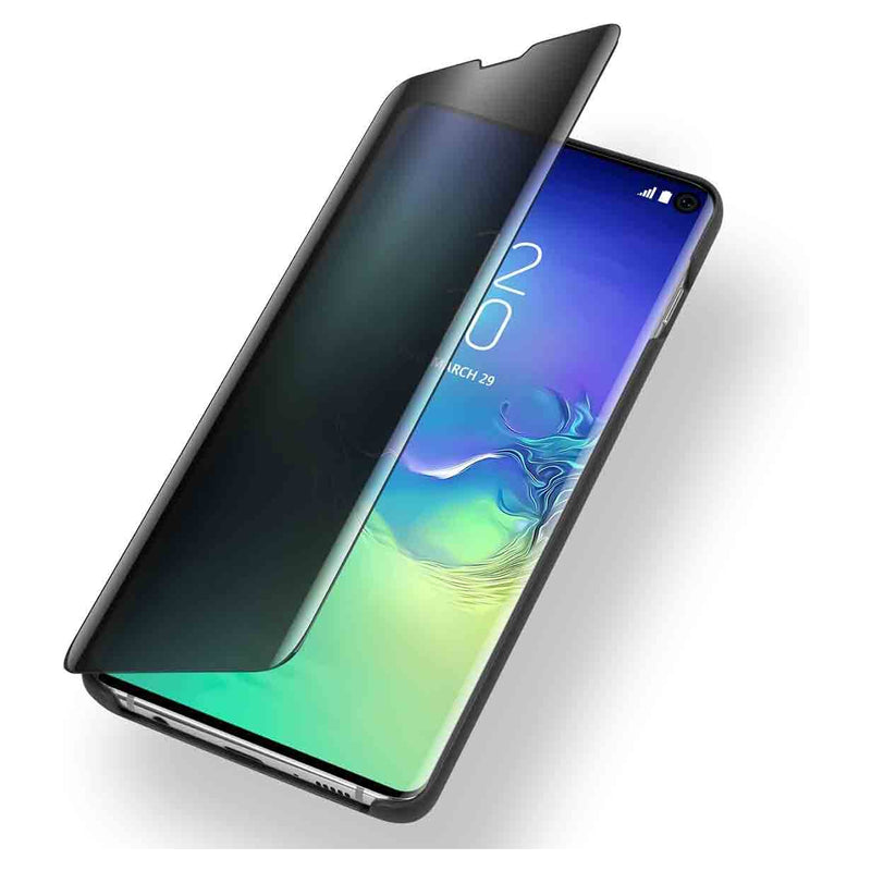AICase Galaxy S10 Smart Sleep/Wake Up Function, Mirror Full Protective Flip Cover with Kickstand
