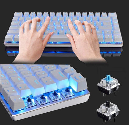 AJAZZ x NACODEX Wired Gaming Mechanical Keyboard with 82 Anti-ghosting Keys - AK33