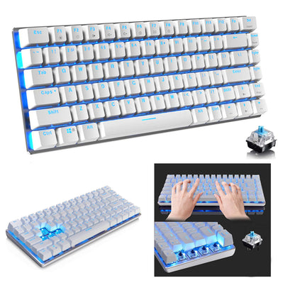 AJAZZ x NACODEX Wired Gaming Mechanical Keyboard with 82 Anti-ghosting Keys - AK33