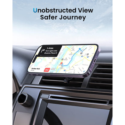 APPS2Car Magnetic Car Phone Holder for Magsafe With Air Vent Car Mount Compatible for iPhone 12/13/14/Pro/Max/Mini Galaxy Huawei and more