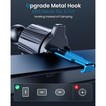 APPS2Car Magnetic Car Phone Holder for Magsafe With Air Vent Car Mount Compatible for iPhone 12/13/14/Pro/Max/Mini Galaxy Huawei and more