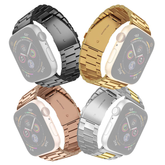 ARTCHE Stainless Steel Metal Watch Strap for Apple Watch