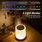 AUXMIR Muti-Colour LED Touch Bedside Table Rechargeable Remote Control Dimmable Night Lamp
