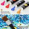 Acrylic Paint Set 24(12ml/0.4oz) Rich Pigment Colors with 11 Art Brushes Paint Palette & Painting Canvas