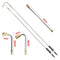 AgiiMan Brass Pressure Washer Extension Wands - 120 Inch Power Washer Gutter Cleaning Tools