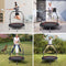 CDCASA 40 inch Fitness Foldable Trampoline with Handle and Cover Max 150kg