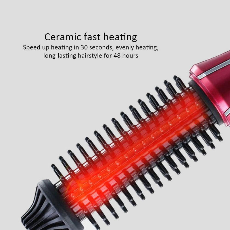 Cooliss Hair Curler Hot Air Brush Kit with Folding Style for Travel - AT08