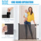 Double Elite Retractable Stair Gate 180cm, Extra Wide Baby Safety Gate, 80cm Tall | SG008