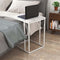 HOME BI Sofa Side Table C-Shaped End Table,for Coffee Snack Laptop Holder