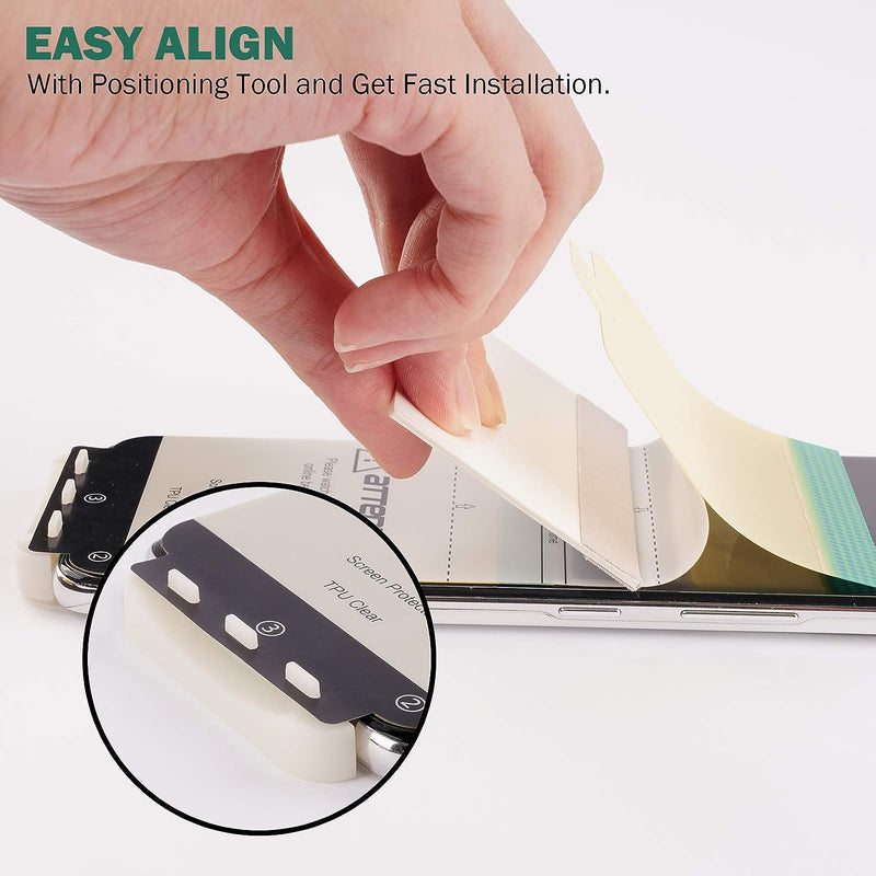 EGV [3 Pack] 3D Curved Full Coverage Soft TPU Screen Protector for Samsung Galaxy S22 Ultra 5G