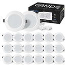 Eande 20x Recessed LED Spotlights for Plasterboard 6W 4000K  Natural White