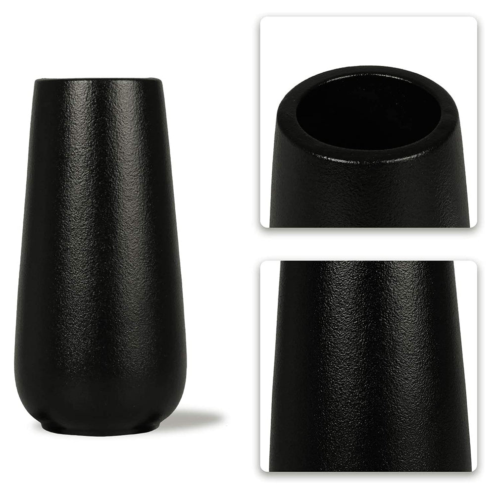 FanChose Set of 2 Matte Modern Ceramic Flower Vase For Home Office Living Room Hotel Decor