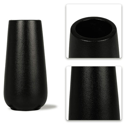FanChose Set of 2 Matte Modern Ceramic Flower Vase For Home Office Living Room Hotel Decor