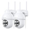 GALAYOU 2K 360° WiFi Security Camera Outdoor with Color Night Vision - Y4 - 2 Pack