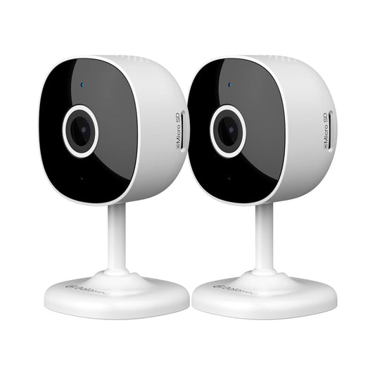 GALAYOU 2K WiFi Indoor Home Security Cameras with Two-Way Audio - G7 - 2 Pack