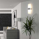 Glighone 12W Wall Light LED Indoor Acrylic Modern Wall Lamp 3000K Warm White | 2Pack