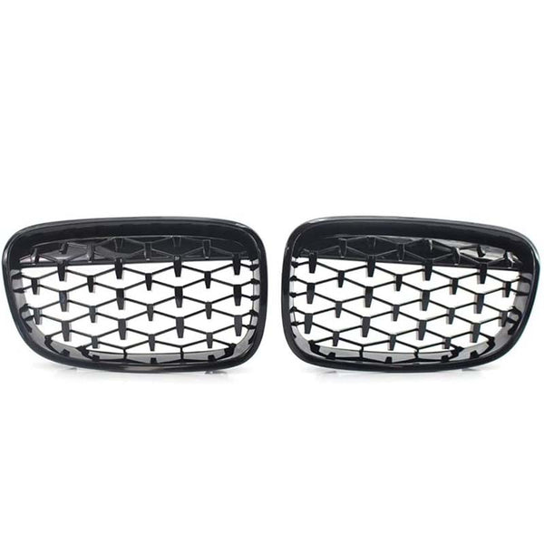 Glossy Diamond Style Front Kidney Bumper F20 Grille Grill for BMW | MTYC-062