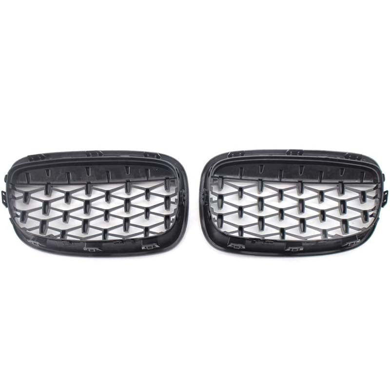 Glossy Diamond Style Front Kidney Bumper F20 Grille Grill for BMW | MTYC-062