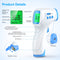 IDOIT 2 in 1 Digital Infrared Forehead Fever Thermometer
