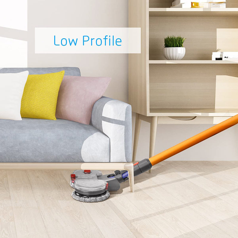 Jajadeal Electric Mop Head Attachments for Dyson with 12 Mop Pads and 1 Water Tank